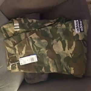 ADIDAS CAMO TRACK PANTS!